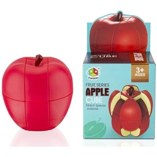 FanXin Fruit Apple Banana Lemon Magic Cube Professional Speed Puzzle Twisty Antistress Educational Toys Packing cubes