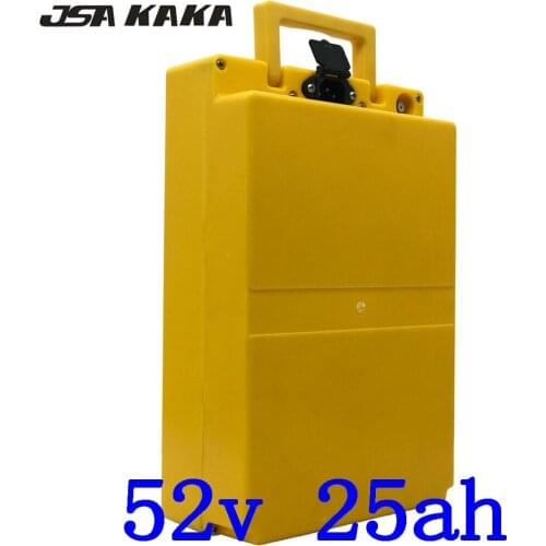 52V 25AH 1000W electric scooter ebike battery 52V 25AH Lithium Battery 51.8V 25AH Electric bicycle Battery with 58.8V 5A charger