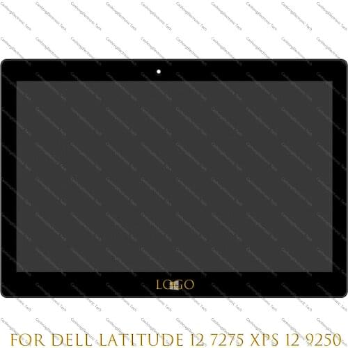 LQ125M1JW31 12.5" FHD 1920*1080 For Dell XPS 12 9250 Latitude 12 7275 Tablet LCD Touch Screen Digitizer Replacement Assembly