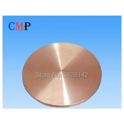 Copper Tungsten Rod CuW75 D125x6mmL Copper Tungsten Alloy Tungsten Copper Round EDM Electrode