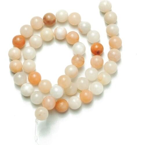Wholesale 4mm 6mm 8mm 10mm 12mm Pink Aventurine Natural Stone Loose Beads DIY Making Bracelet Necklace Jewelry Accessories