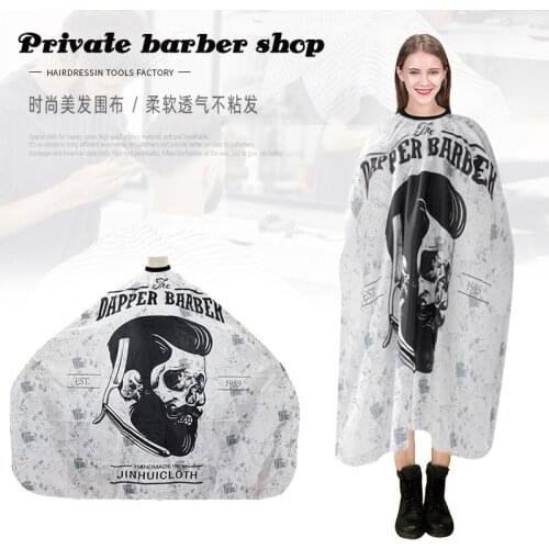 Haircut cloth special for adult home barbershop haircut cloth non-stick hair waterproof, anti-static hairdressing clothes
