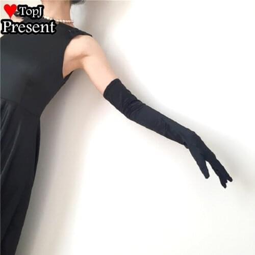 Sexy Stretch Skinny Sunscreen Long Glove Punk Rock Hip Hop Jazz Disco Dance bride Gloves Gothic Lolita Cosplay Accessory