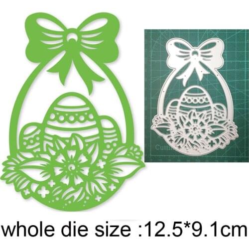 Craft dies metal cutting dies cut die Easter Eggs Flower Basket decoration Scrapbook dies knife mould blade punch stencils dies