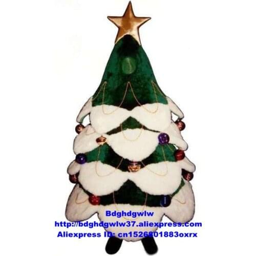 Christmas Tree Xmas Tree Tannenbaum Mascot Costume Adult Cartoon Character Annual Meeting Large-scale Activities zx1562