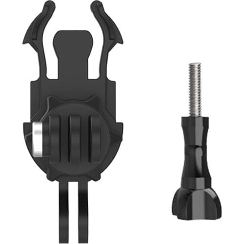 TELESIN TE-ZJZ-001 360 Degree Rotate Quick Release Mount Adjustable Double J-Hook For Gopro Osmo Action Insta360