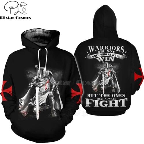 PLstar Cosmos All Over Print Knights Templar 3d hoodies/shirt/Sweatshirt Winter autumn funny Harajuku Long sleeve streetwear-4