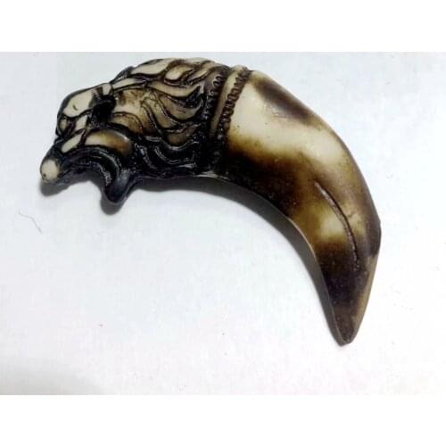 YQTDMY 10 pcs Personalized cool mens tiger totem biker keychain