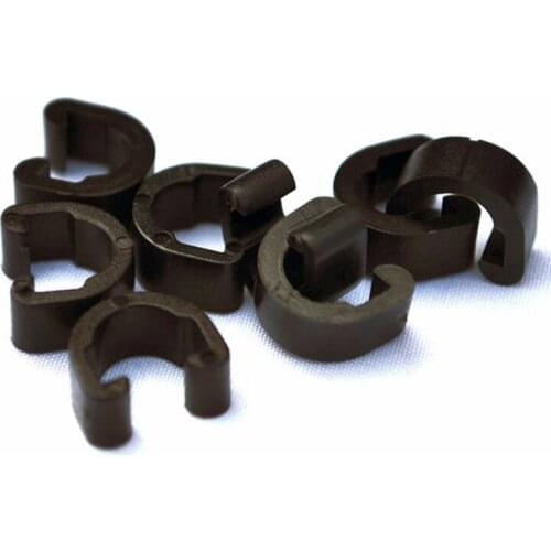 10pcs/lot mtb bike road bicycle c-buckle clasps housing hose guide for brake cable/derailleur hub bike shift line c-clips clamps