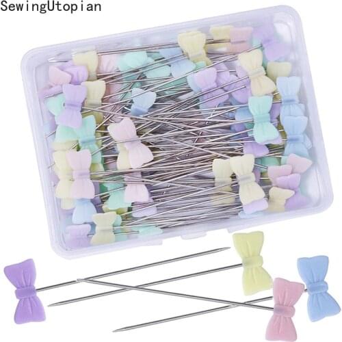 100PCS Sewing Needles Dressmaking Straight Pins Embroidery Patchwork Pins Accessories Tools Sewing Needle DIY Sewing Pin