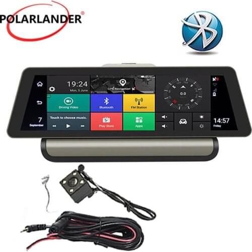 10 Inch 4G Android Dual lens GPS Navigation Car DVR 1080P Video Camera ADAS Full HD Camcorder Bluetooth WiFi