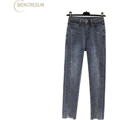 Женские зауженные джинсы Bencresun China At AliExpress