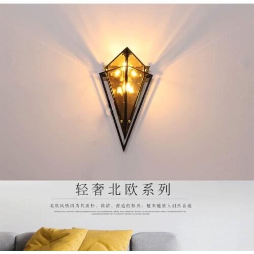 Loft deco maison crystal corridor bedroom aisle monkey lamp cabecero de cama