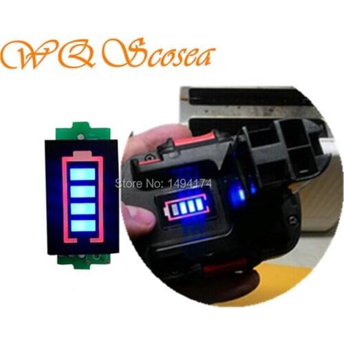 WQScosea Q8S-330 6 Series 6S 18650 Lithium Battery Capacity Indicator Module Display Board Power Level Tester Meter Li-po Li-ion