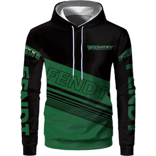 2021 New Mens Fendt 3D Digital Print Hoodie Casual Fashion Harajuku Hoodie