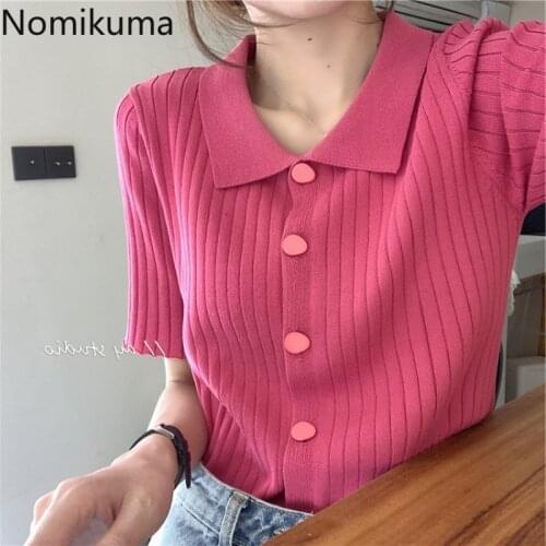 Женские футболки-поло Nomikuma China At AliExpress