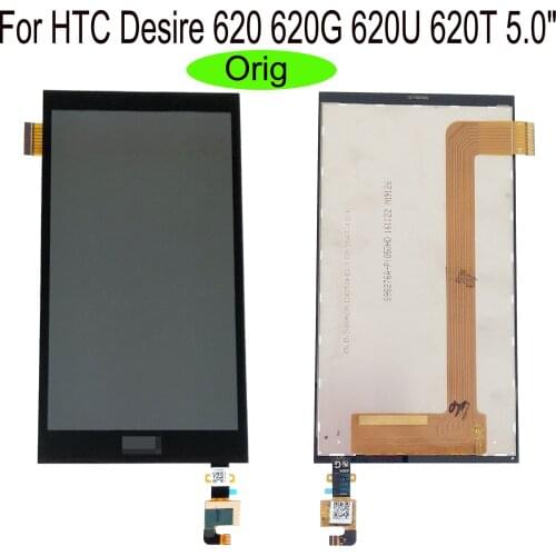 Original 5" For HTC Desire 620 620G 620U 620T LCD Display Touch Screen Digitizer