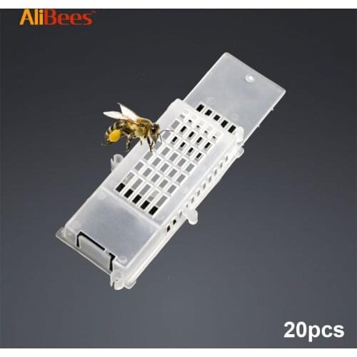 Bee Post Queen Bee Cage Cell Turnover Push Transport Beekeeping Tool And Supplies Garden Tool For Beekeeper Apiculture Product