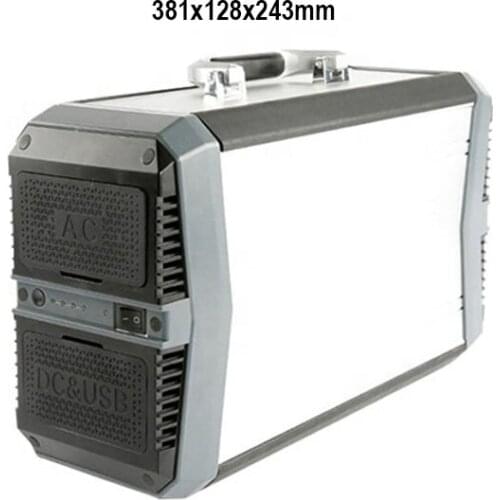 Home outdoor mobile computer power supply emergency portable solar power bank station