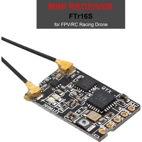 FLYSKY FTR16S 2.4G 16CH Receiver Dual Antenna PPM IBUS SBUS PPM Output for RC Drone PL18 Transmitter FRM302 RF Module Parts