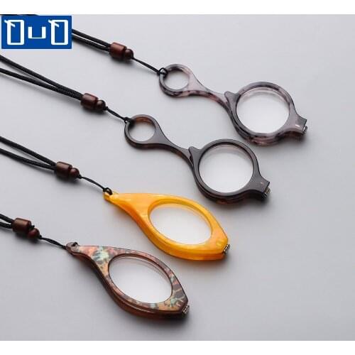 Adjustable Hanging Neck Presbyopia Glasses Permanent Magnetic Portable Men Women Reading Glasses Full Frame Glasses