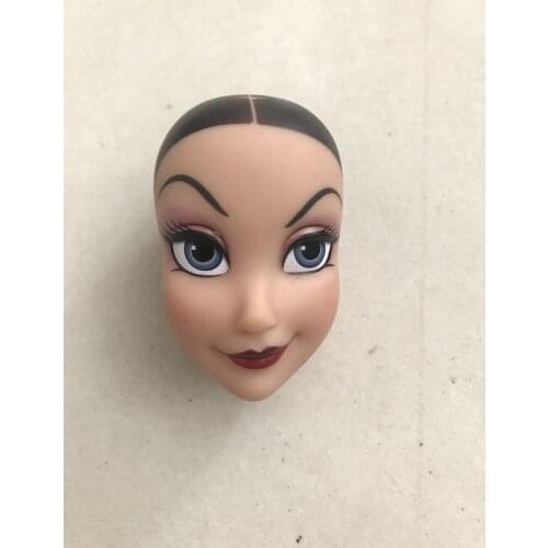 Special Offer New Brand Original heads for Handicraft Material Original Doll Head Fittings Hairless diy whitesnow princes