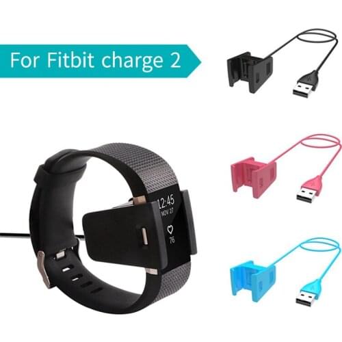 For Fitbit Charge 2 Replacement USB Charging Charger Cable Cord For Fitbit Charge2 Bracelet Wristband Dock Adapter Wire Accessor