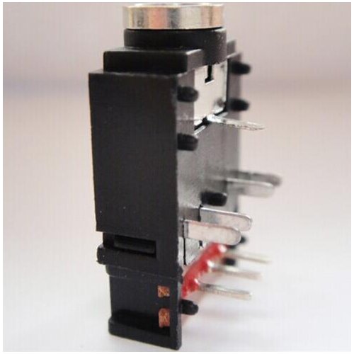 10PCS 3.5mm Female Audio Connector 8 Pin DIP Headphone Jack Socket PJ-307A