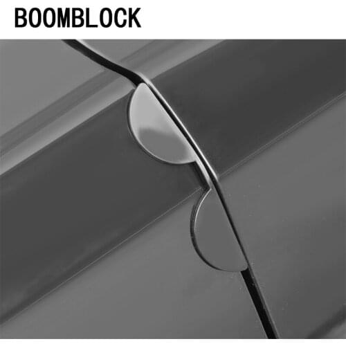 4Pcs/Lot PVC Car Door Edge Anti Collision Sticker For VW Polo Jetta Toyota Corolla Mercedes W203 Saab Renault Dacia Duster
