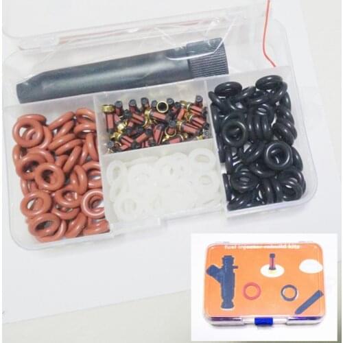 50Sets/box fuel injector repair kits for bosch type fuel injection 0280156065 0280156280 0280155968 0280155800 (AY-RK008)