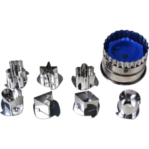 896A Biscuit Cookie Cutter Pastry Tools Stainless Steel Non-Stick Shape of Geometric