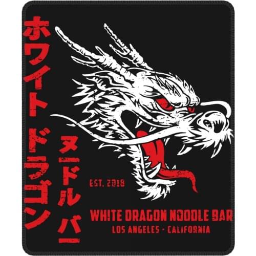 White Dragon Noodle Bar Blade Runner 2049 Cool Mouse Pad Antislip Mouse Mats Rubber Office Home Deco Mat