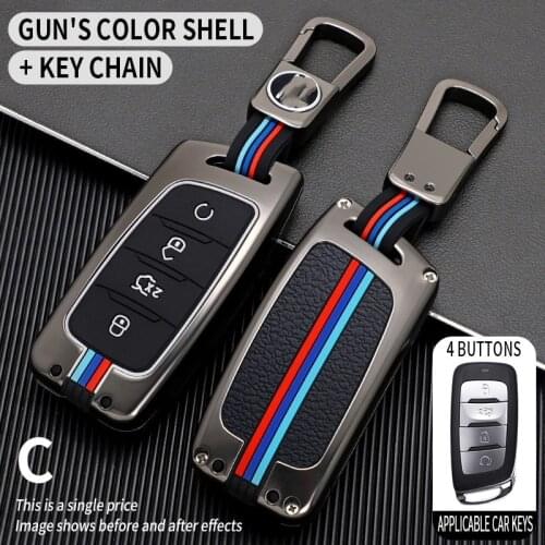 Car Key Case Cover for Changan CS85 CS35 plus CS25 CS95 CS85 coupe Key Cover Fob Protecor Holder Shell Keychain Protection
