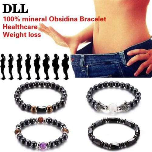 Hot New Health Energy Lose Weight Bracelets For Women Therapy Hematite Bracelet Mens Tiger Eye Bracelet For Men