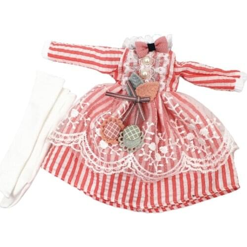 Exquisite Doll Clothes Handmade High Quality Doll Accessories For Barbi Blyth 30cm Doll