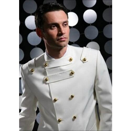 Hot New Mens Court Suits Sets Clothing Singer Stage Costumes Groom Wedding Formal Dress (suit And Pants)