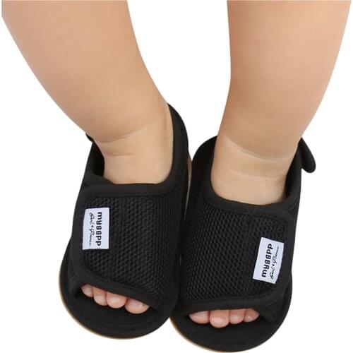 TELOTUNY sandals Baby Girls Boys Mesh Breathable Summer Sandals Soft Sole Non-Slip Rubber Flat Walking Toddler Shoes 0-18M