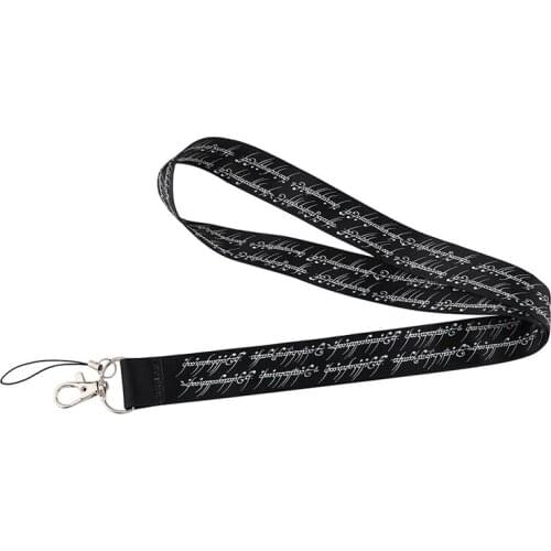 Magic Ring Neck Strap Lanyards ID badge card holder keychain Mobile Phone Strap Gift Ribbon webbing necklace