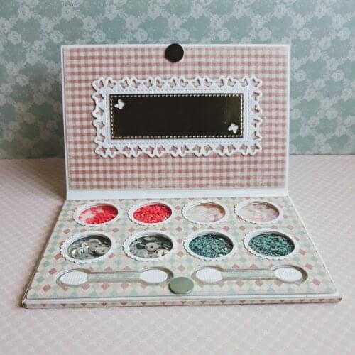 YPP CRAFT Eye Shadow Box Metal Cutting Dies Stencils for DIY Scrapbooking/photo album Decorative Embossing DIY Paper Cards