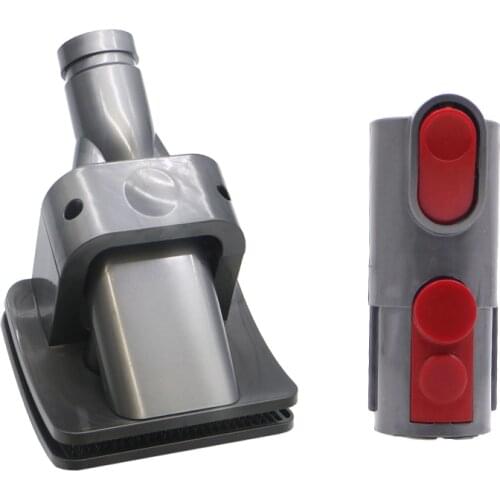 2pcs/set Groom Dog Pet Tool Brush&connector adapter converter suitable for Dyson V7 V8 Vacuum Cleaner Replacements Parts
