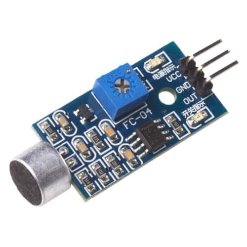 3pin Voice Sound Detection Sensor Module Intelligent Smart Vehicle Robot Helicopter Airplane Aeroplane Car for arduino DIY KIT