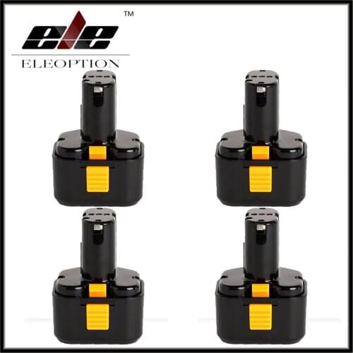 4 pcs/lot 9.6V 2000mAh Ni-CD Rechargeable Battery For Hitachi Drill EB9G EB9M EB9S EB924 EB9B FEB9S
