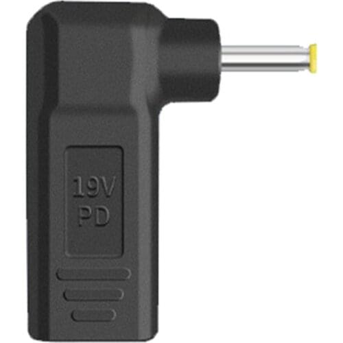 Laptop Power Adapter Connector Dc Plug USB Type C Female to Universal Male Jack Converter for Lenovo for Asus Notebook Charger