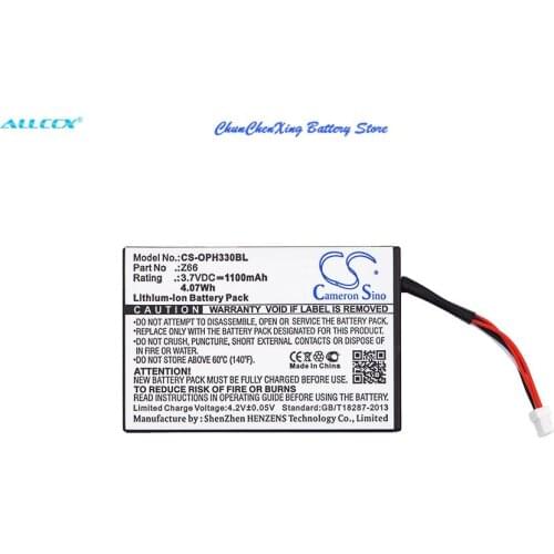 Cameron Sino 1100mAh Battery C2013, OPR33015505-0-00, Z66 for Opticon OPC-3301i, OPI-3301, OPI-3301i, OPR-3301