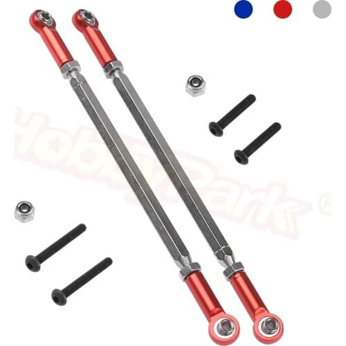 Aluminum Front and Rear Lower Linkage Rod for FTX5579 FTX OUTBACK SPARES RGT 86100 86110 RC Crawler Upgrade Parts