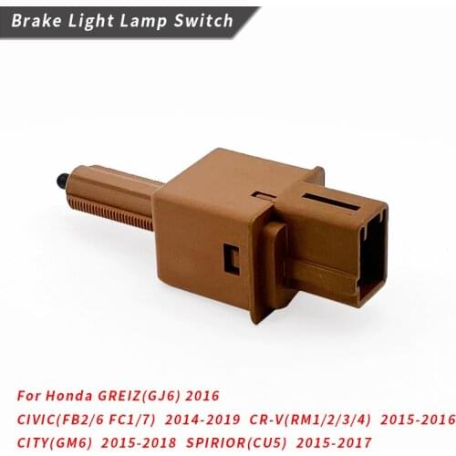 Car Auto Brake Stop Light Lamp Switch for HONDA GREIZ(GJ6) CIVIC(FB2/6 FC1/7) CR-V(RM1/2/3/4) CITY(GM6) SPIRIOR 36750-T2A-A01