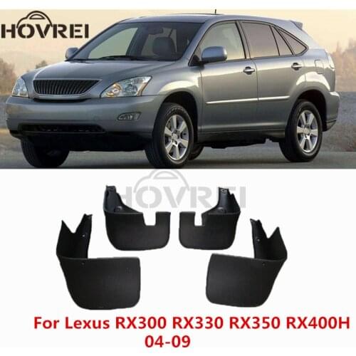 Car Front Rear Mud Flaps For Lexus RX RX300 RX330 RX350 RX400H Mudguards 2003 - 2009 Mudflaps Splash Guards 2004 2005 2006 2007