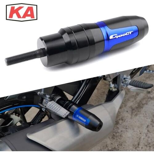 For BMW C400X C400GT C 400X Motorcycle 2020 2021 CNC Aluminum Frame Exhaust Sliders Crash Protector Pads Crash silder with logo