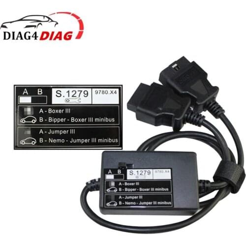 For Lexia3 PP2000 Diagnostic Cable S1279 New Module S.1279 For Peugeot For Citroen Jumper III Car Interface Cable