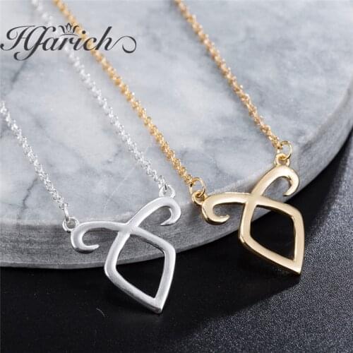Hfarich Goat Head Shape Pendant Necklace Charming Stainless Steel Choker Gold Color Link Chain Fashion Jewelry For Women Bijoux